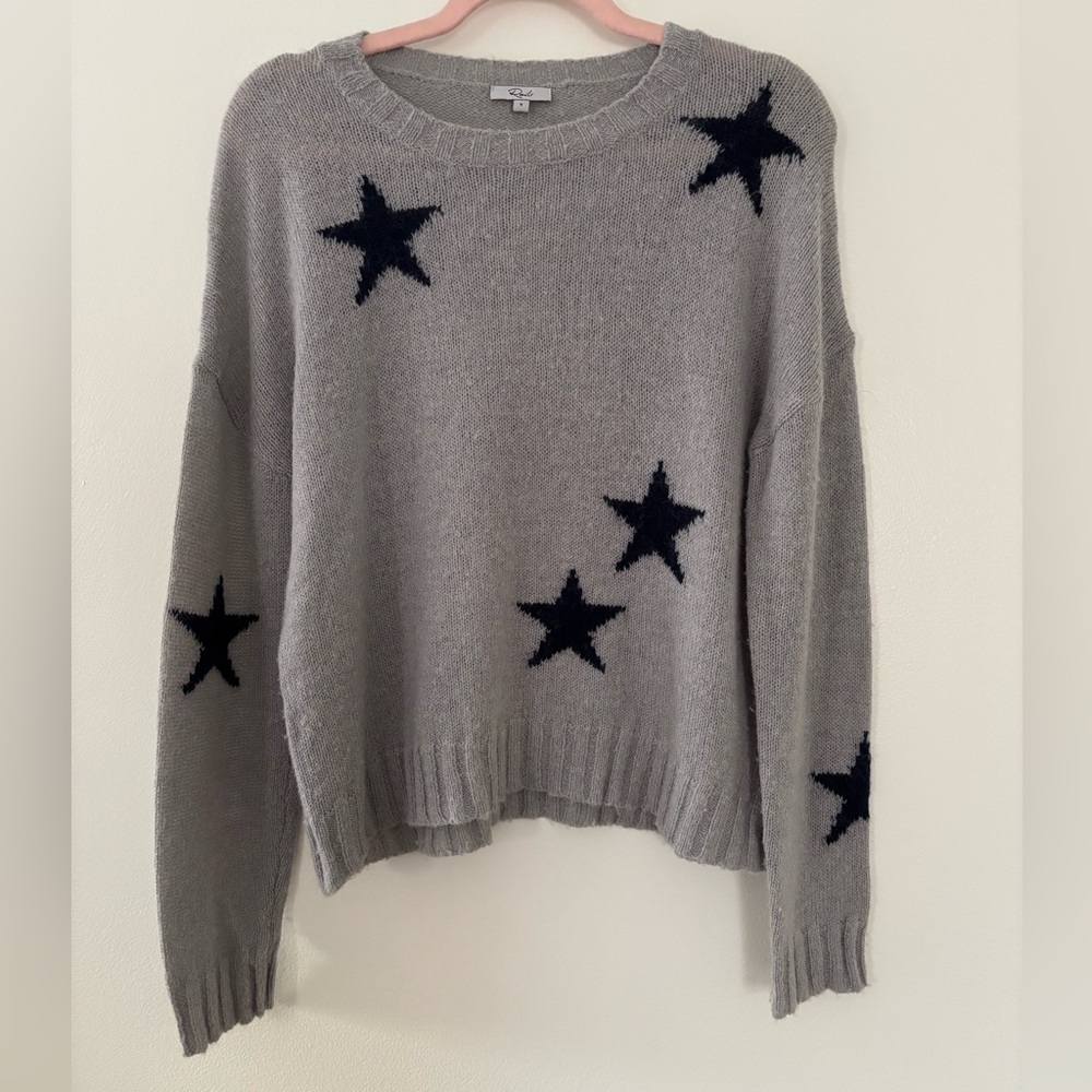 Rails Star Gray Sweater Women’s Small Wool Alpaca Blend